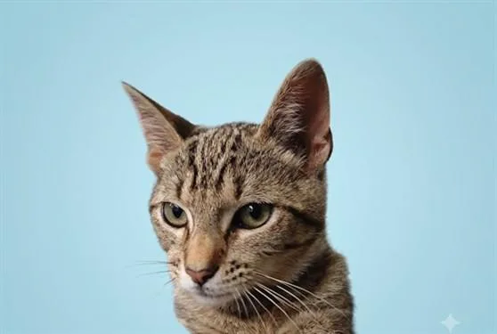 A baby small-sized male Domestic Short Hair cat named Benny for adoption in Los Angeles, CA