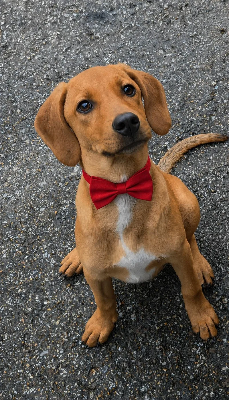 A baby medium-sized male Golden Retriever dog named Phineas for adoption in Watertown, CT