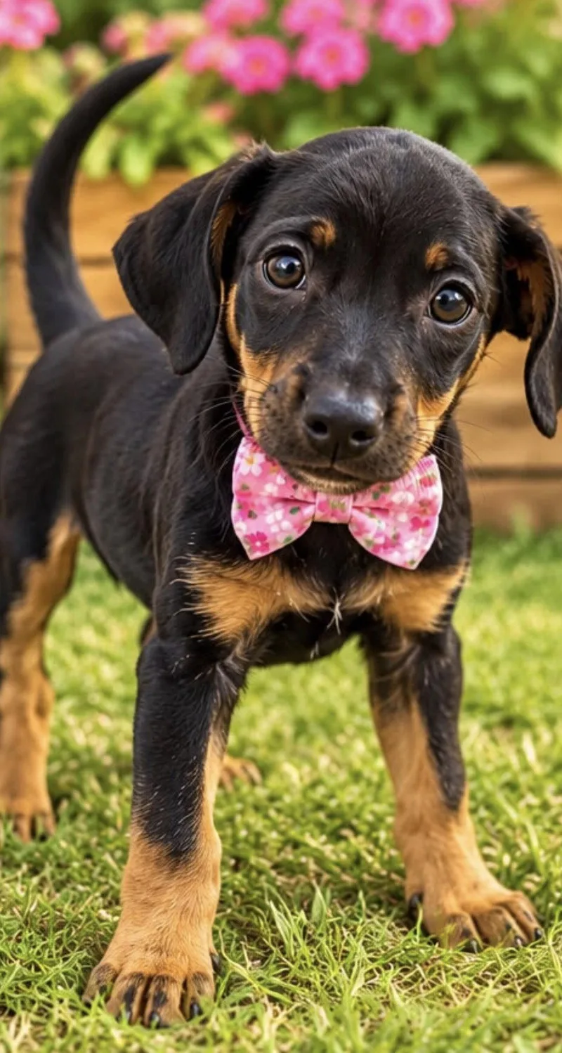 A baby medium-sized female Labrador Retriever dog named Filipa for adoption in Margate, FL