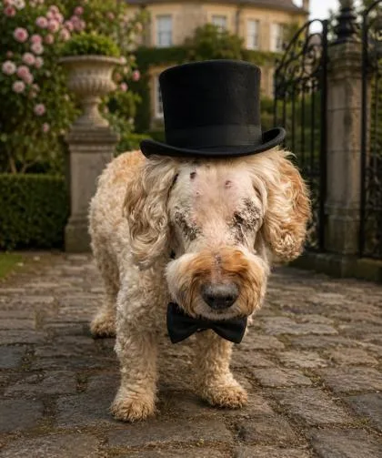 A senior small-sized male Cocker Spaniel dog named Clancy for adoption in Malvern, PA