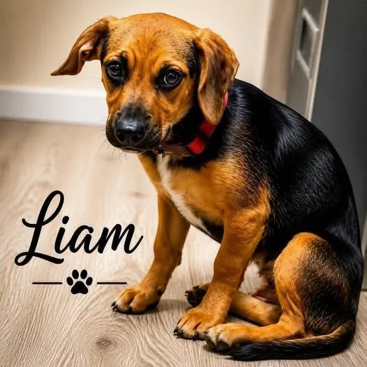 A baby small-sized male Tricolor (Brown, Black, & White) Dachshund dog named Liam for adoption in Shreveport, LA