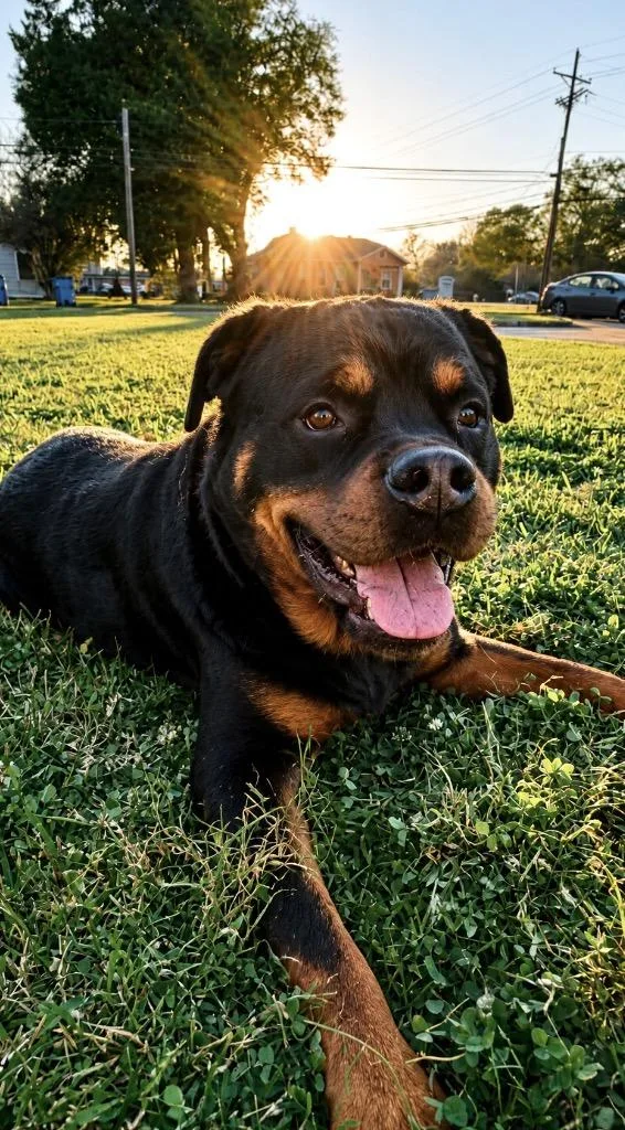 An adult large-sized female Rottweiler dog named Styx for adoption in Princeton, MA