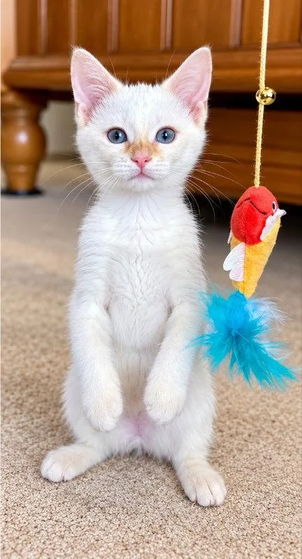 A young medium-sized male Siamese cat named Phoenix for adoption in Knoxville, TN