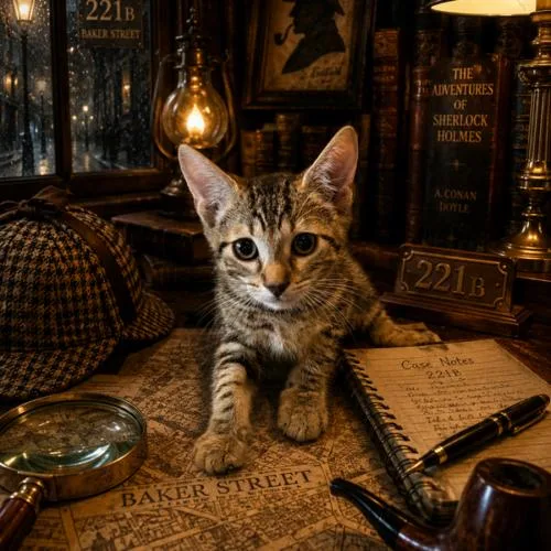 A baby small-sized female Tabby (Brown / Chocolate) Domestic Short Hair cat named Irene for adoption in Tampa, FL