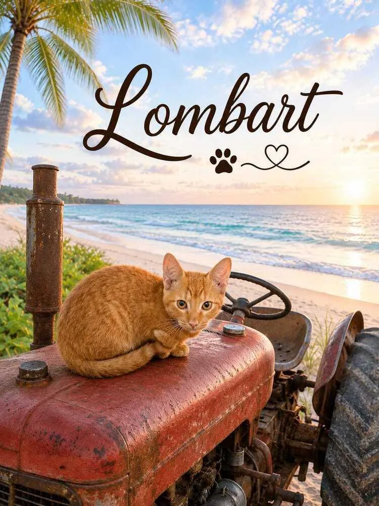 A baby small-sized male Tabby (Orange / Red) Domestic Short Hair cat named Lombart for adoption in Hudson, NH