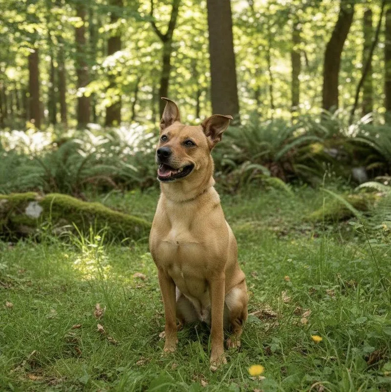 An adult medium-sized female Pit Bull Terrier dog named Cali Ann for adoption in Berwick, PA