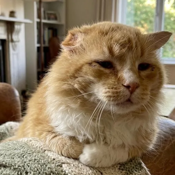 An adult medium-sized male Domestic Medium Hair cat named Jonesy for adoption in Pittsfield, IL