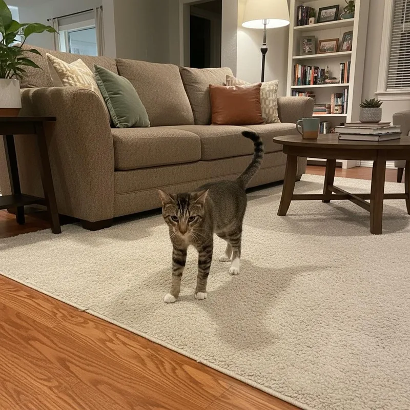 A young medium-sized male Tabby (Brown / Chocolate) Abyssinian cat named Jojo Indoor Only for adoption in Stockton, CA