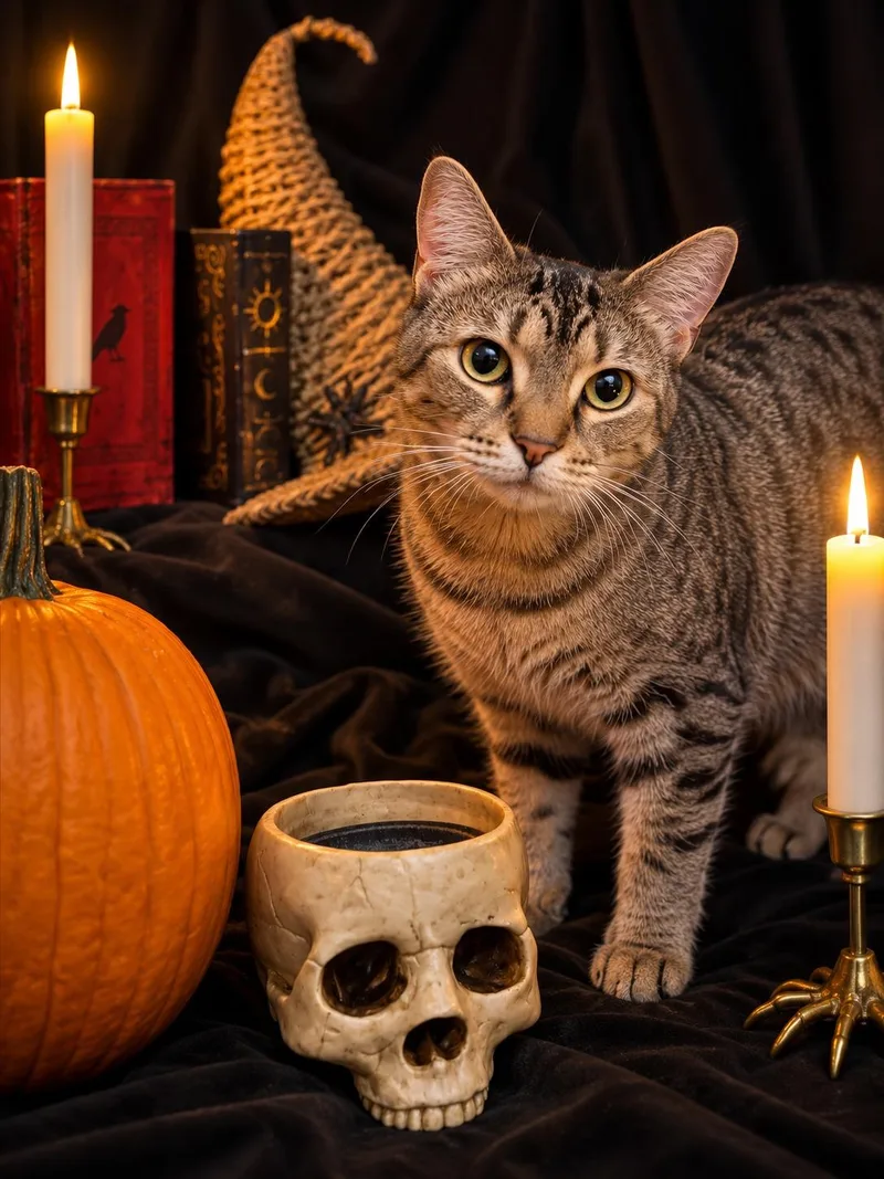 An adult medium-sized female American Shorthair cat named Minthara for adoption in Woodlawn, TN