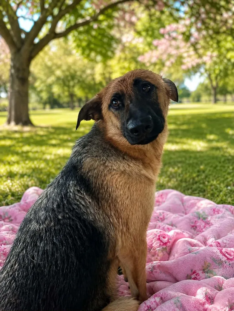 An adult large-sized female German Shepherd Dog dog named Saydee for adoption in Winter haven, FL