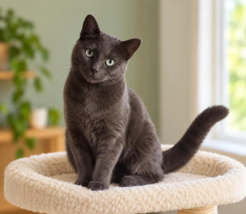 An adult large-sized female Domestic Short Hair cat named Samantha for adoption in Phoenix, AZ