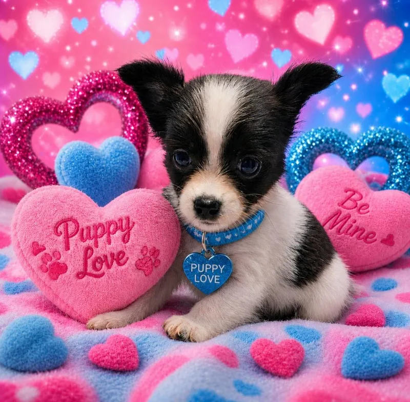 A baby small-sized male Chihuahua dog named Monstera for adoption in Washington Court House, OH