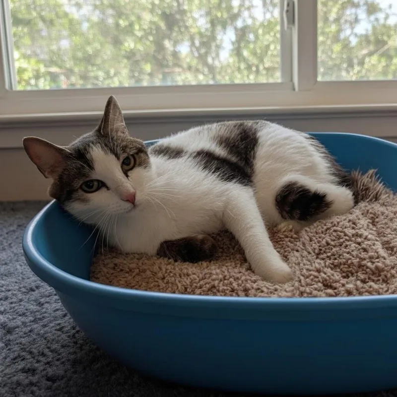 An adult large-sized male Domestic Short Hair cat named Gabby for adoption in Toms Brook, VA