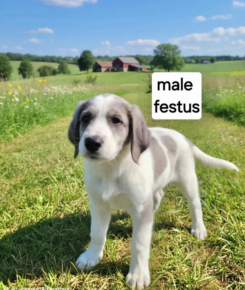 A baby large-sized male Great Dane dog named Festus for adoption in Manchester, CT