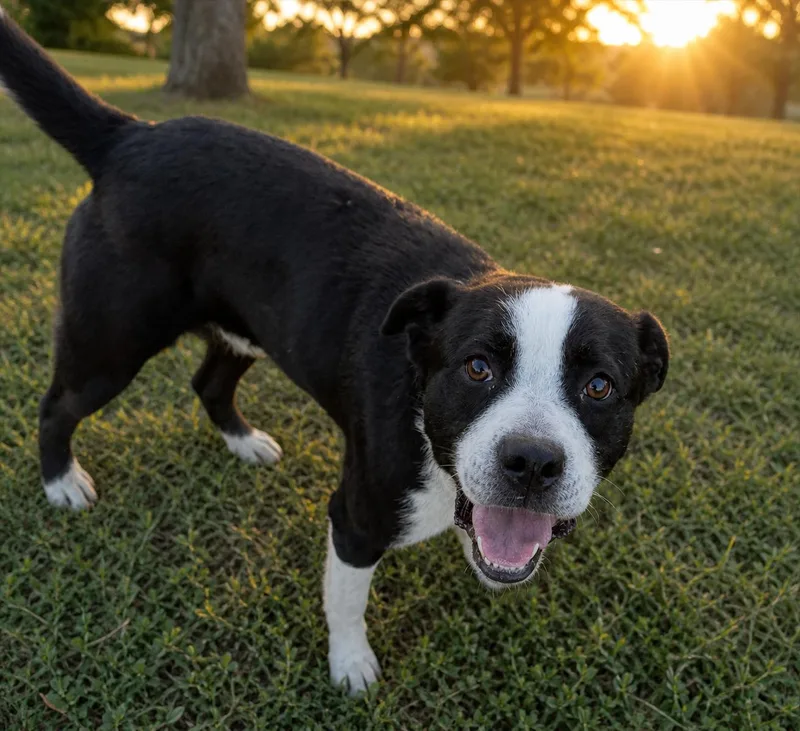 A young medium-sized male Boxer dog named Bingo for adoption in Rogersville, TN