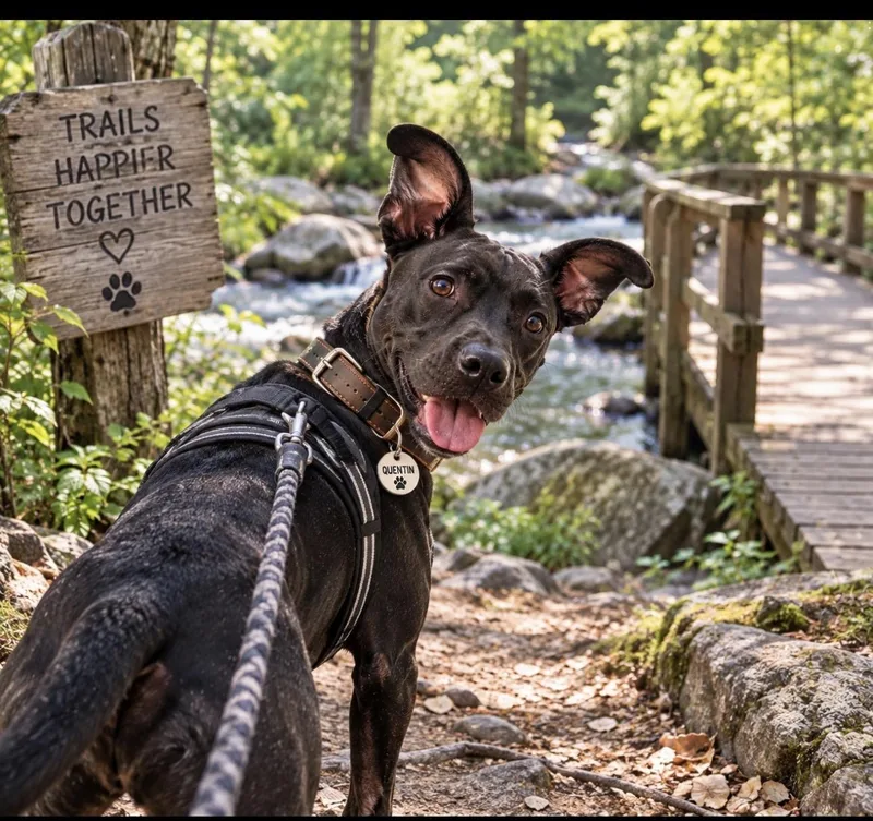 An adult medium-sized male Pit Bull Terrier dog named Quentin for adoption in CUMMING, GA