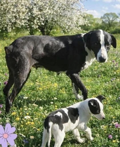 An adult large-sized female Mixed Breed dog named Flower for adoption in Munster, IN