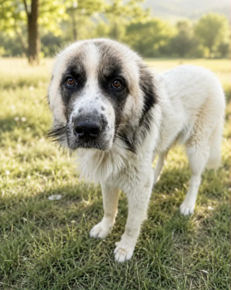 A young large-sized male Great Pyrenees dog named Big Texas for adoption in Allen, TX