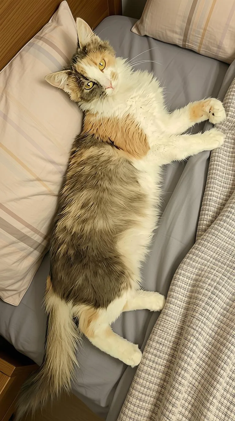 A baby medium-sized female Domestic Medium Hair cat named Melody for adoption in San Jose, CA