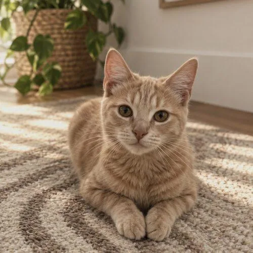 A baby small-sized female Orange & White Domestic Short Hair cat named Ginger m for adoption in Tampa, FL