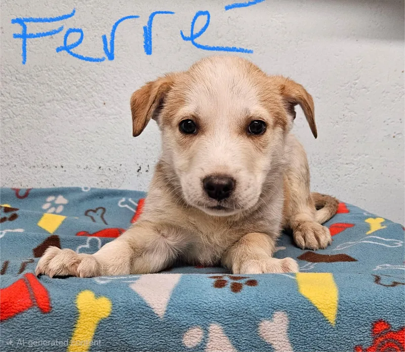 A baby small-sized male German Shepherd Dog named Ferré for adoption in Inglewood, CA