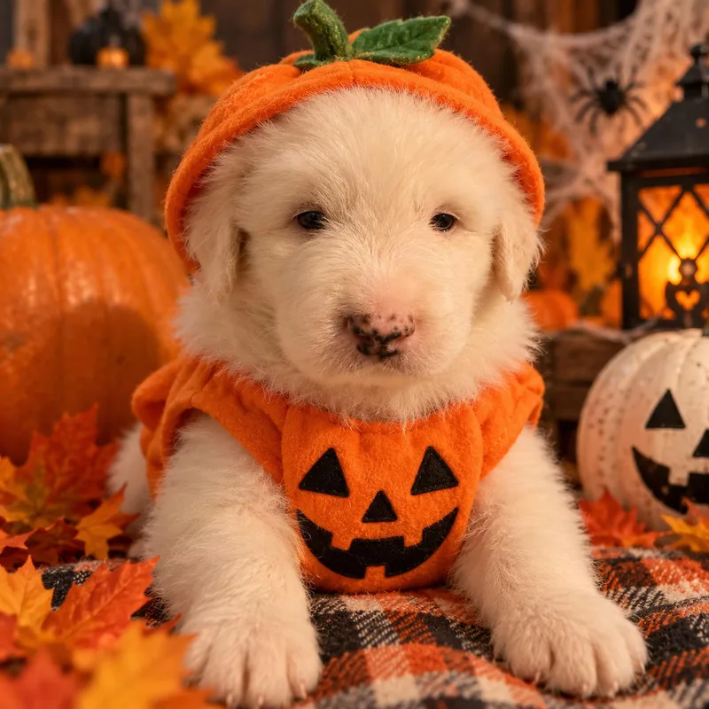 A baby large-sized male Golden Retriever dog named Hocus and Pocus for adoption in Cerritos, CA