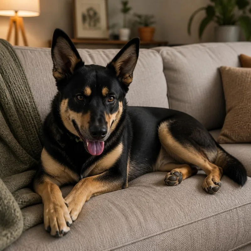 A young large-sized male Mixed Breed dog named Takoda for adoption in Hot Springs, SD