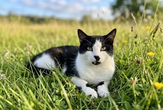 An adult large-sized male Domestic Short Hair cat named Mcflurry for adoption in Baldwin Park, CA