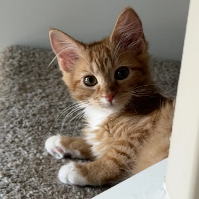 A baby medium-sized female Domestic Medium Hair cat named Ada for adoption in Murfreesboro, TN