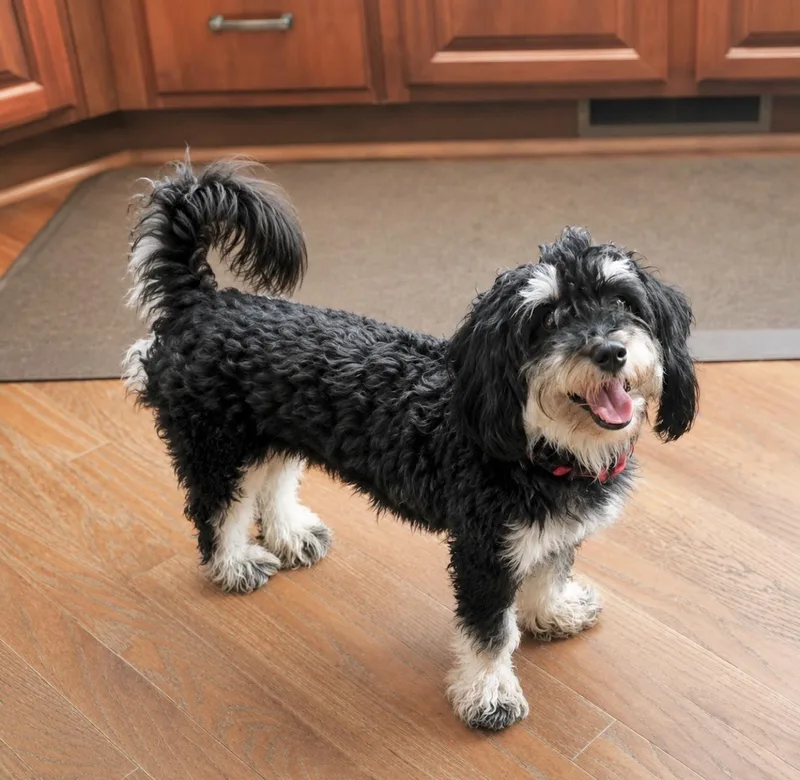 A young small-sized female Shih Tzu dog named Lila for adoption in Huntingtown, MD