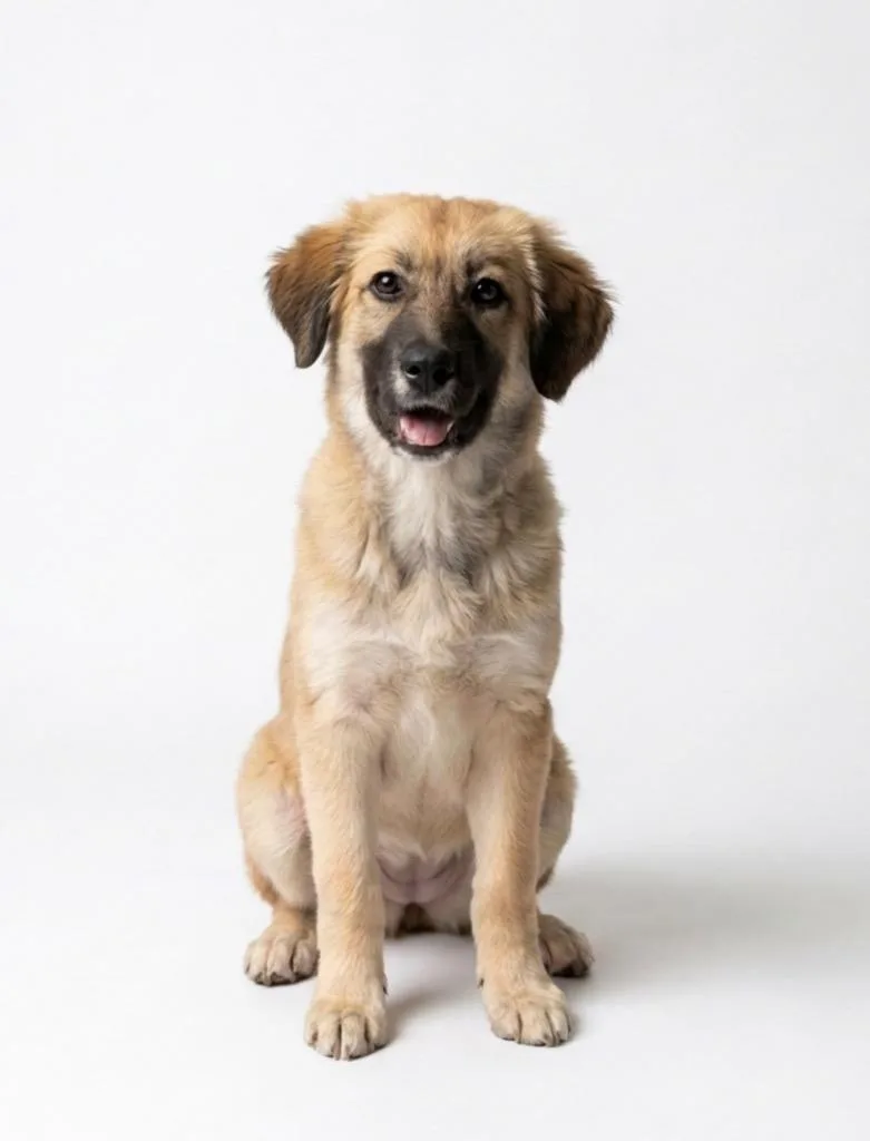 A baby medium-sized female Anatolian Shepherd dog named Hazel for adoption in Hudson, NY