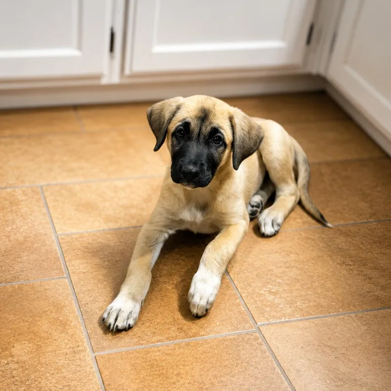 A baby large-sized female Anatolian Shepherd dog named Magnolia for adoption in Phoenix, AZ
