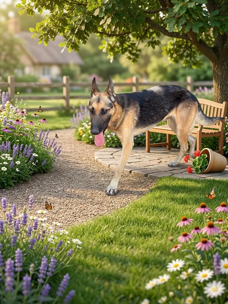 An adult large-sized male German Shepherd Dog dog named Jack for adoption in Bakersfield, CA