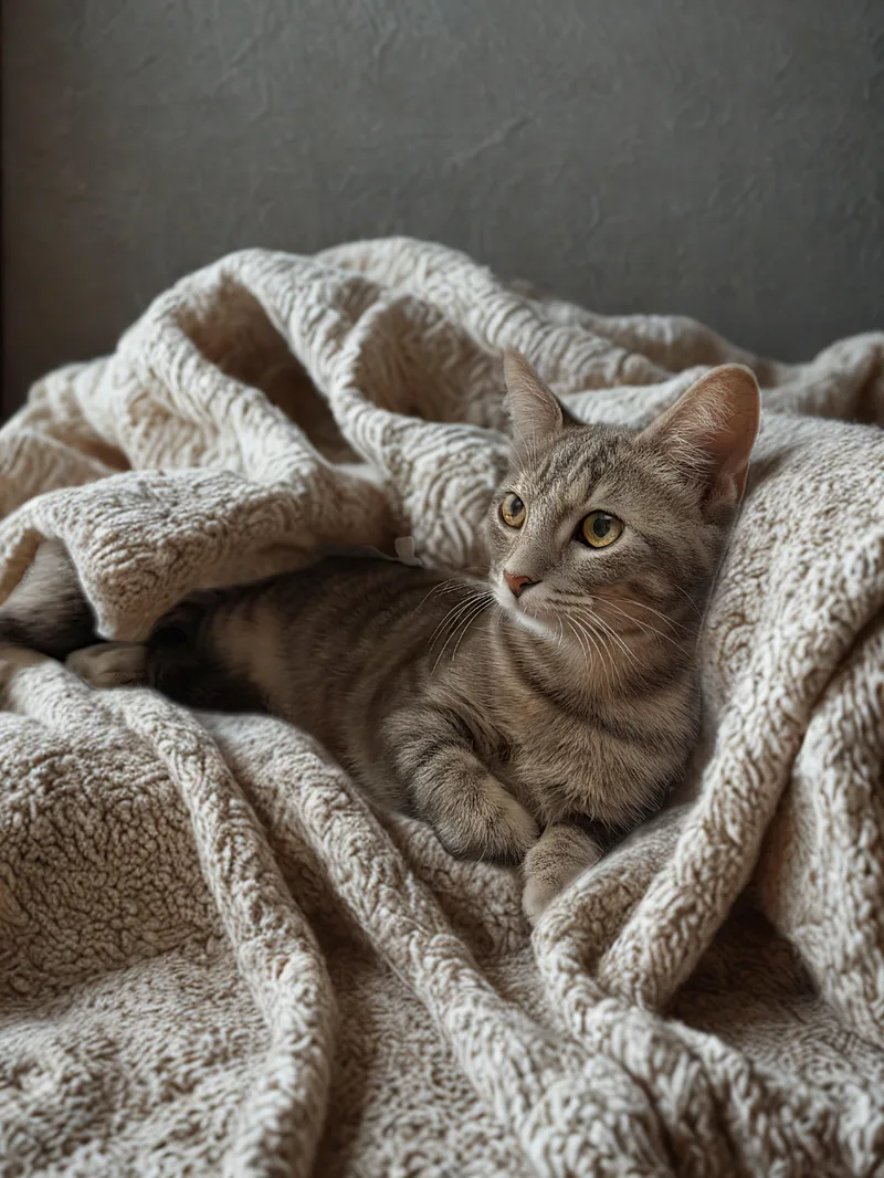 A baby medium-sized female Gray / Blue / Silver Domestic Short Hair cat named Opalite for adoption in Dayton, OH