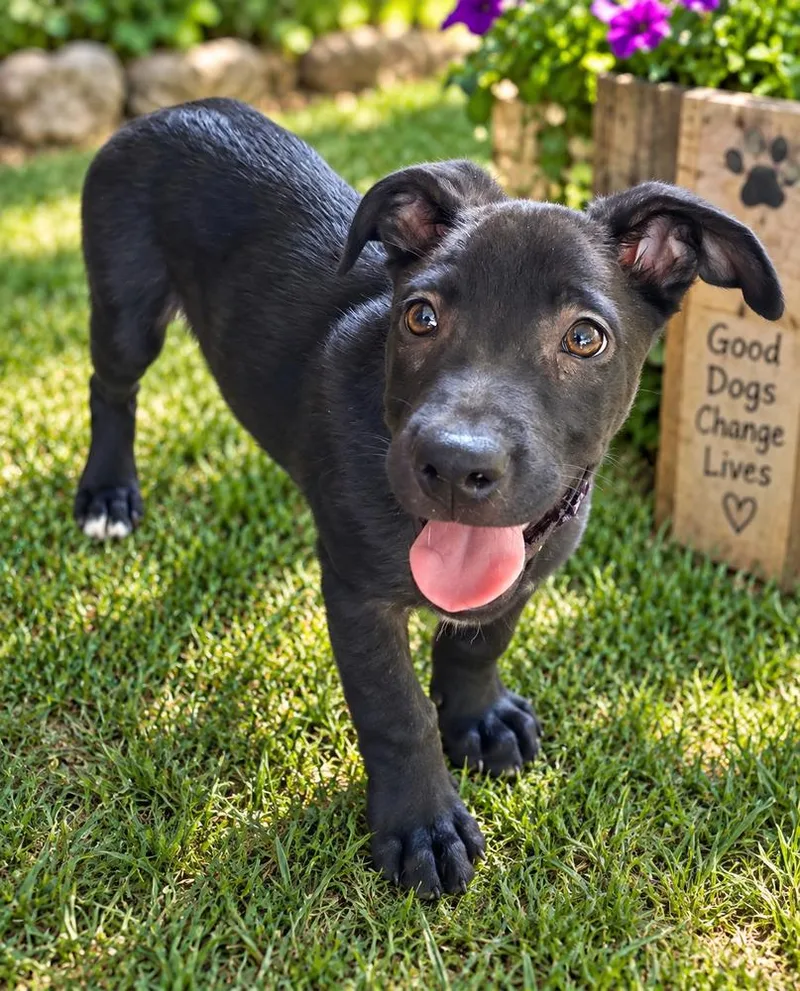 A baby medium-sized male Tricolor (Brown, Black, & White) Mixed Breed dog named Remi for adoption in Mooresville, NC