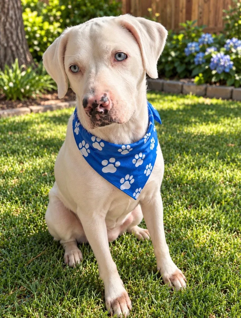 An adult large-sized female Labrador Retriever dog named Cleo for adoption in Euless, TX