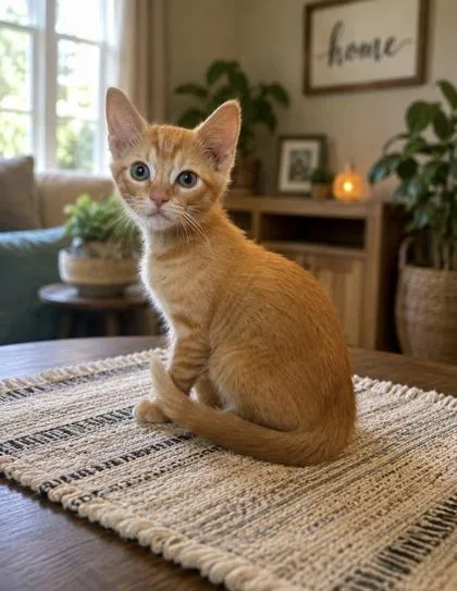 A baby small-sized female Domestic Short Hair cat named Mimosa for adoption in Paducah, KY