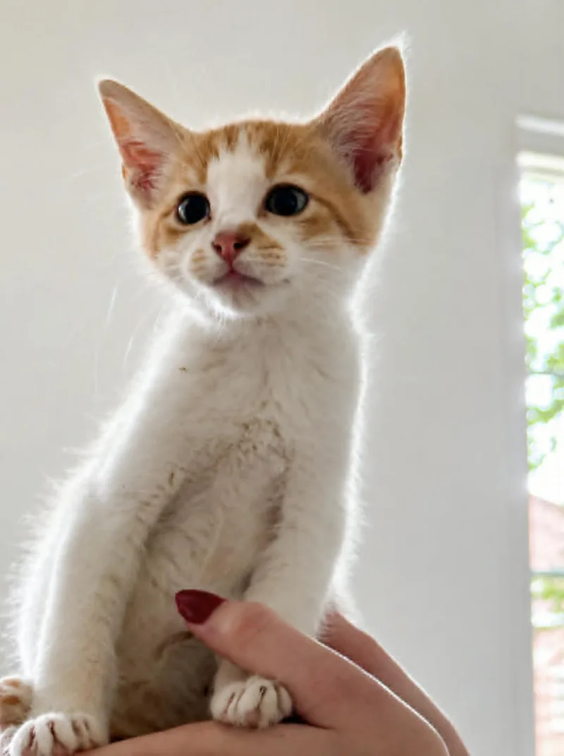 A baby small-sized male Domestic Short Hair cat named Ivan for adoption in Allen, TX