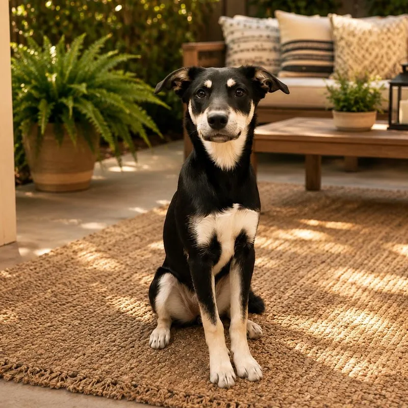 A young medium-sized female Black German Shepherd Dog dog named Sitka for adoption in Susanville, CA