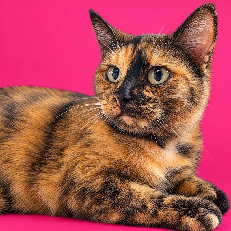 An adult small-sized female Orange / Red Domestic Short Hair cat named Verity for adoption in Pittsburg, KS
