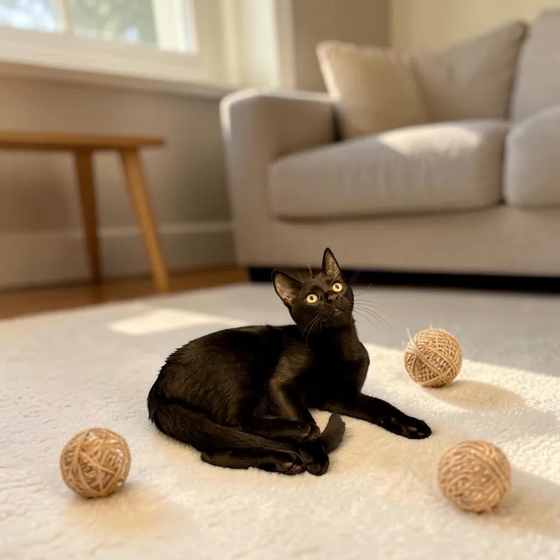A baby medium-sized male Domestic Short Hair cat named Sweet Ninja for adoption in Boca Raton, FL