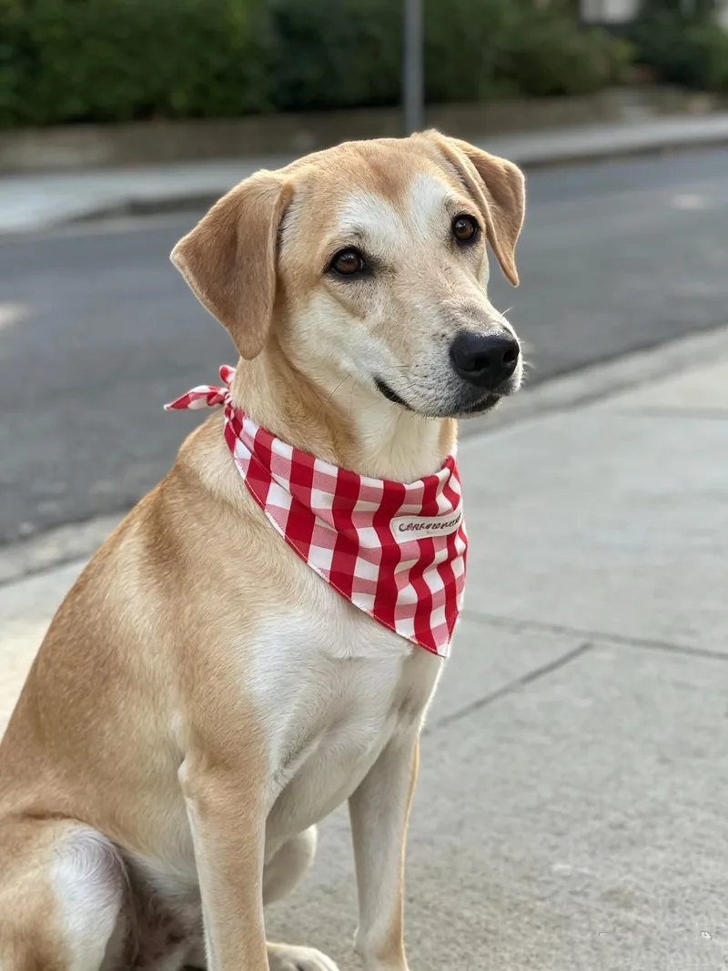A young medium-sized female Yellow / Tan / Blond / Fawn Labrador Retriever dog named Puff for adoption in Hacienda Heights, CA