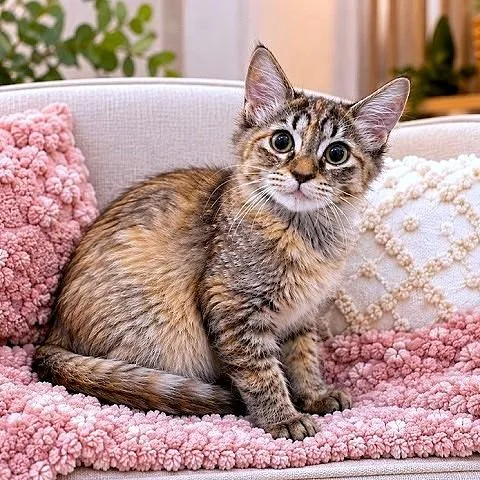 A baby medium-sized male Tabby (Gray / Blue / Silver) Tabby cat named Nickolas for adoption in Salt Lake City, UT
