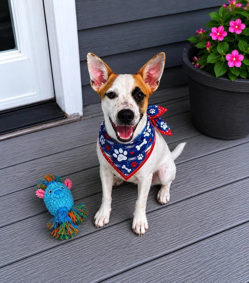 A young medium-sized male Fox Terrier dog named Fox terrier Fox for adoption in Mount Laurel, NJ