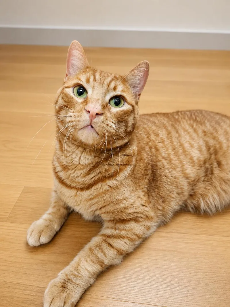 An adult medium-sized male Tabby (Orange / Red) Domestic Short Hair cat named Trek for adoption in Great Falls, MT