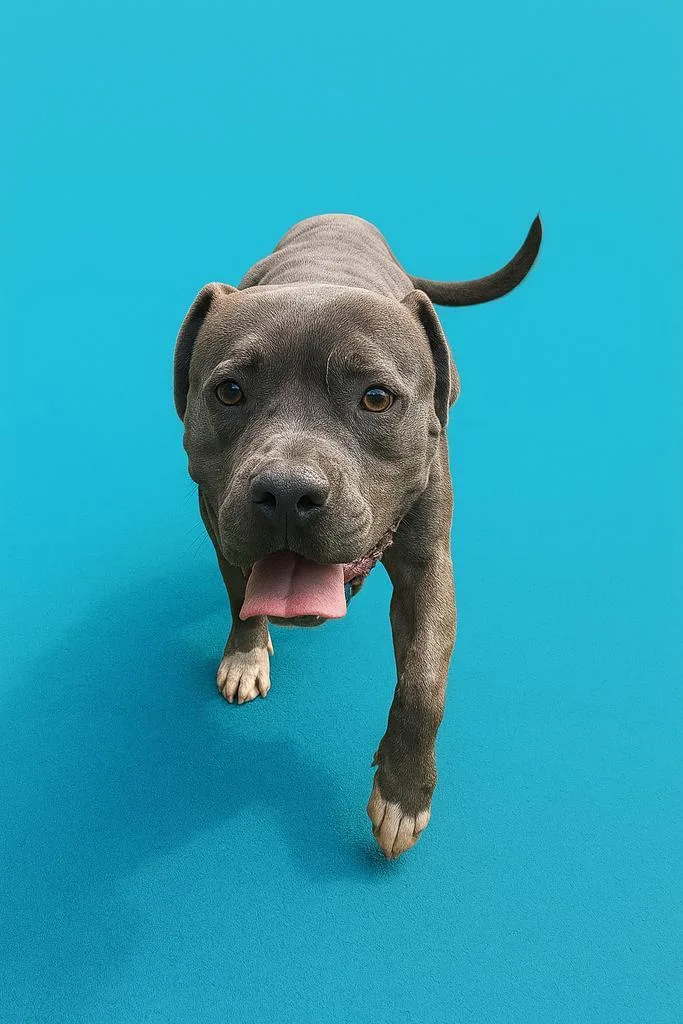 An adult medium-sized male Mixed Breed dog named Beluga for adoption in Florence, SC