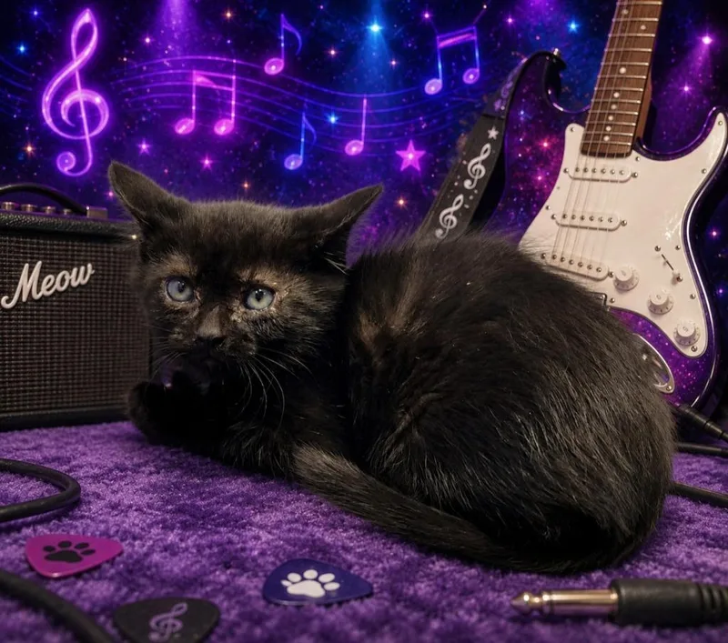 A baby small-sized male Domestic Short Hair cat named Kohen for adoption in Washington Court House, OH
