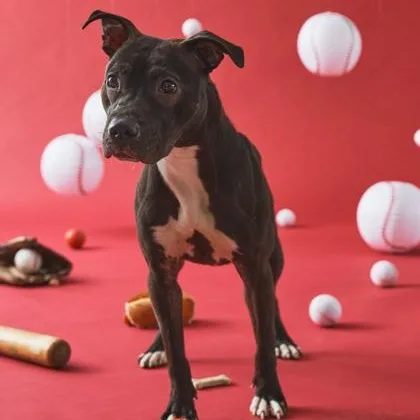 An adult medium-sized female Pit Bull Terrier dog named Aoife for adoption in Philadelphia, PA
