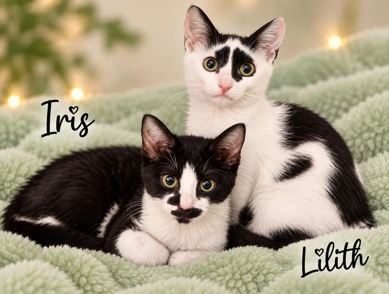 A young medium-sized female Domestic Short Hair cat named IrisWillow Grove for adoption in Greenville, DE