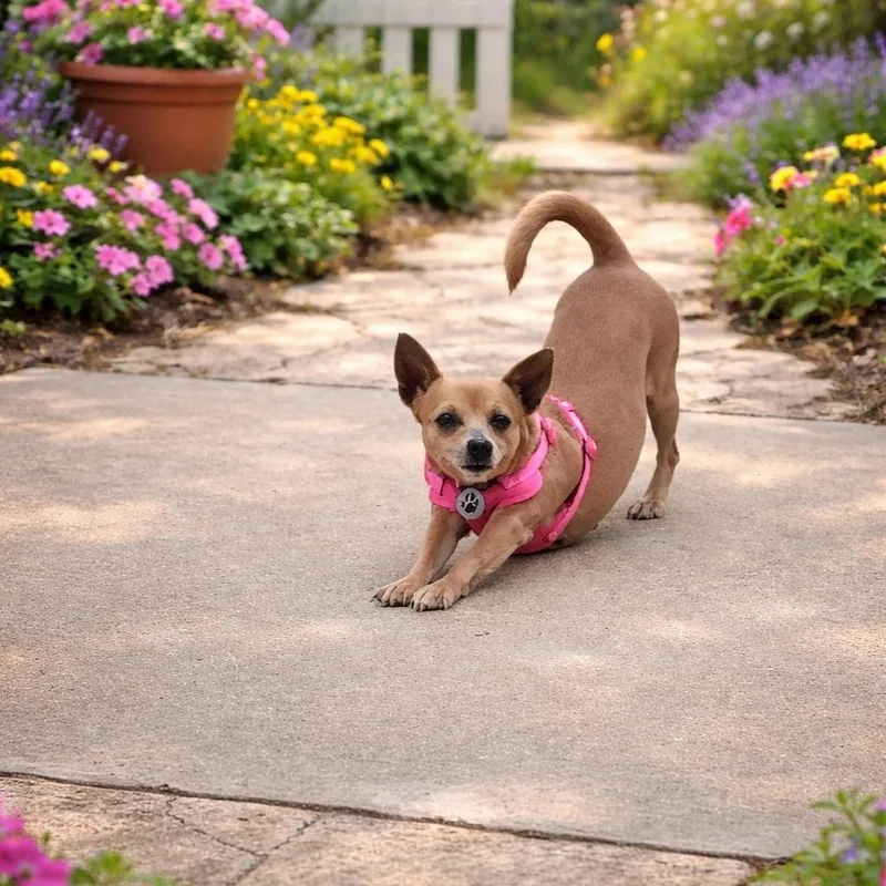 A young small-sized female Yellow / Tan / Blond / Fawn Chihuahua dog named Lola for adoption in Houston, TX